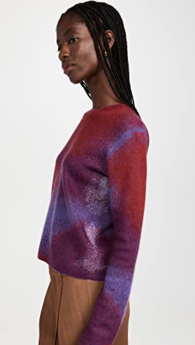 Image of Vince Women's Ombre Jacquard Crew Sweater