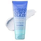 Sunday Essence Face Scrub with Hyaluronic Acid & Niacinamide – Gentle Exfoliation & Deep Hydration – Dermatologist Tested, Anti-Wrinkle, Korean Skin Care – Clean Beauty, Cruelty-Free – 6.76 Fl Oz