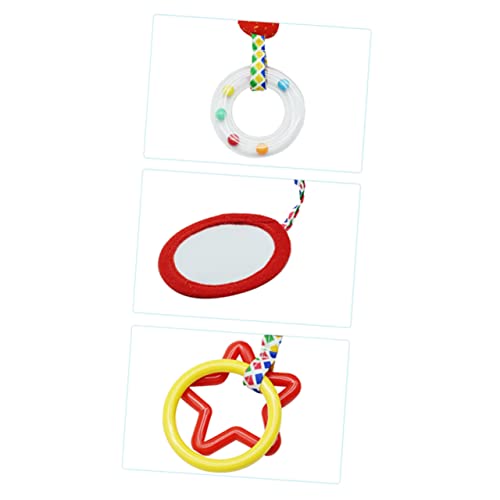 SAFIGLE 2 Pçs Chocalho De Bebê Brinquedo De Berço Bicho De Pelúcia Sinos De Mão Chocalhos Brinquedos