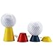 Superhao Golf Simulator Tees 20 Set 4-in-1 Golf Tees Different Heights Rubber Winter Driver