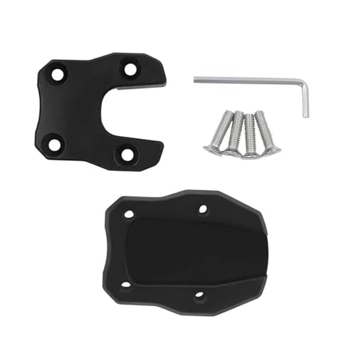 Tampon d'agrandissement béquille HONDA PCX160 extension de support de moto en alu noir
