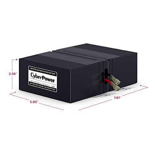 Cyberpower Rb1280X2A Ups Replacement Battery Cartridge, Maintenance-Free, User Installable, 12V/9Ah #TOP3