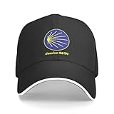 DVRSCVHEN Moda Unisex Camino De Santiago Vieira Shell Gorra de béisbol Adulto Way of James Ajustable Sombrero de Papá Hombres Mujeres Outdoor