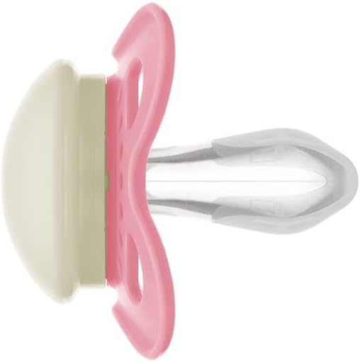 MAM Baby 1 Chupeta Original Com Bico Simétrico de Silicone SkinSoft para Crianças 0-6 Meses Autoesterilizável em 3 Minutos, Rosa MAM Baby 1 Chupeta Original Com Bico Simétrico de Silicone SkinSoft para Crianças 0-6 Meses Autoesterilizável em 3 Minutos, Rosa