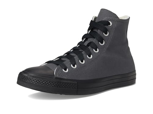 Converse Homme Chuck Taylor All Star High-Top Sneaker Basket, Matière foncée/Noir/Noir, 42 EU