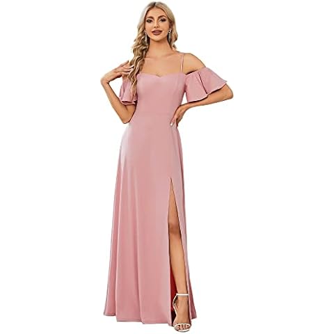 Vestido ALISA PAN sin Respaldo Manga Volantes Cover