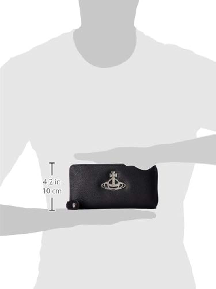 ★Vivienne Westwood★プレーン ジッパー カード ウォレット Amazon.com: Vivienne Westwood Women's Leather Round Zipper
