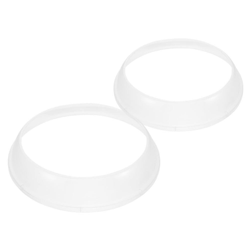 Cubierta para Máquina de Algodón de Azúcar 2 Piezas Plástico Transparente Cúpula de Burbujas Repuestos