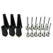MTQY 18 Packs Ball Pump Needle Basketball Inflatable Needlepoint Inflator Suitable for Football Volleyball Swimming Ring Balloons