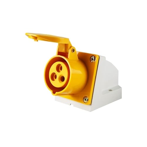 Connecteur industriel mâle et femelle 110V 32A à 4 broches avec prise en saillie fixe