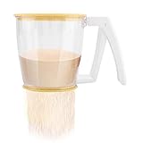 tupperware mehlsieb kaufen Essentielles Küchengeschirr. Mehlsiebbecher - PP Mehlsieb Pulver Mehlsieb Backen Zubehör Werkzeuge mit Deckel