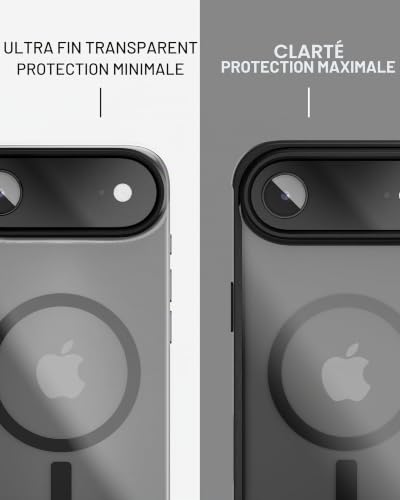 Coque iPhone 17 Air Mous Transparente et Magnétique Qi2 - 4