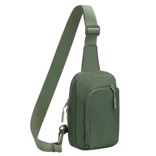 SUIKIHUM Mini Sling Bag for Men Women, Small...