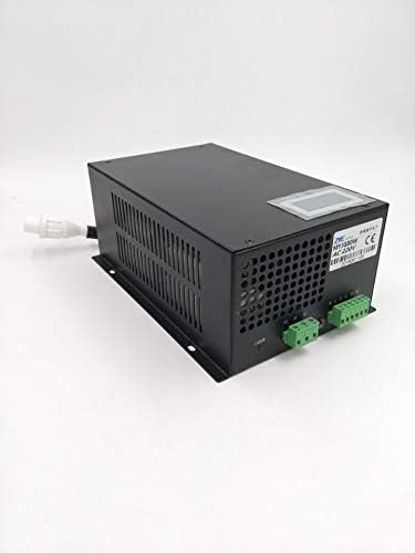 JIN ZHI YIN CO2 Laser Power Supply 80W/100W/150W 220V with Display Laser Power Supply for CO2 Laser Tube T Series