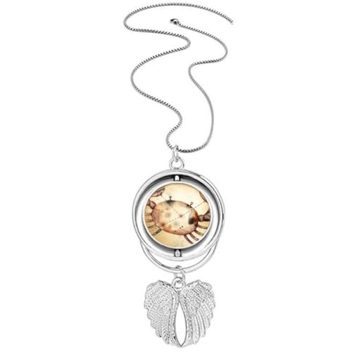 Collier constellation zodiaque Juin Juillet - Pendentif astro haute précision