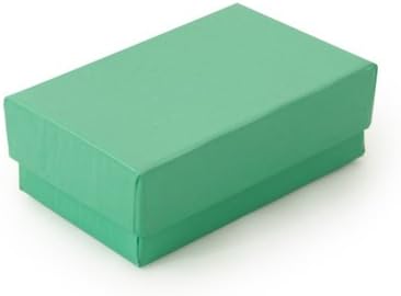 Cajas Estuche Joyería Algodón 100 Unidades
