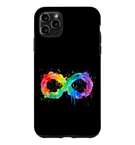 Neurodivergent ���C���{�[ �X�v���b�V�� �C���t�B�j�e�B �A�_���g�A�[�g �X�}�z�P�[�X iPhone 11 Pro Max �p