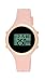Moulin Ladies Pastel Color Digital Jelly Watch Pink #03158-76626