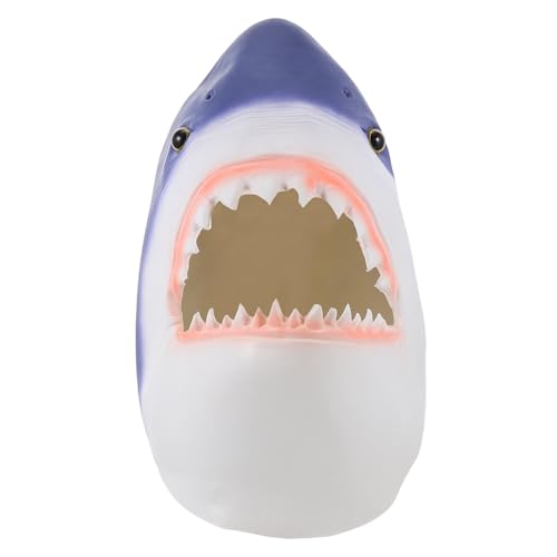 GALPADA Led Shark Face Mask for Halloween Masquerade Party Favors Sturdy Design