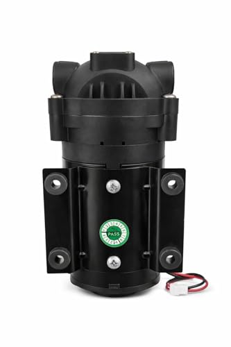 Image of RO Booster Pump - High-Efficiency Water Pressure Booster for Homes & Purifiers | Enhanced Flow Rate | Durable Copper Windings | Compatible with All RO Systems (R-100 GPD)