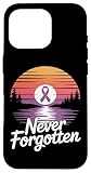Surdosage Fighter. Mois de Sensibilisation aux surdoses en août Surdose Violette Coque pour iPhone 16 Pro