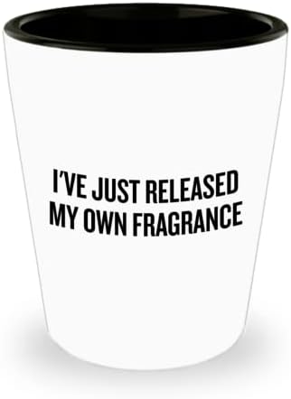 Fart Joke Shot Glass Funny Fart Gift Perfume Maker Gift Fragrance Designer Funny Dad Gift Released My Own Fragrance image 2