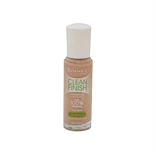 Rimmel London Clean Finish Foundation, 330 Sand