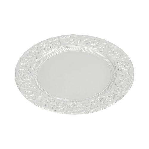 Platos cargadores blancos 12.99 pulgadas pack x150 miniatura 1