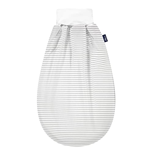 Alvi Baby Schlupfmäxchen Schlupf-Mäxchen Light Faces | Schlafsack 0-6...