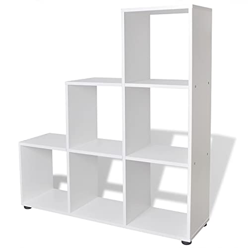 Bibliothèque/étagère 107 cm BlancMeubles Étagères Bibliothèques – vue 3