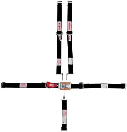 Simpson Racing 29025BK BLK Lap Belt, Black