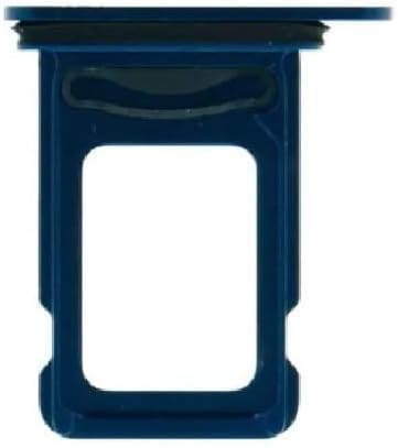 Miniatura 7 de YESUN Dual SIM Card Reader Holder Flex Cable con bandeja de tarjeta SIM Adaptador de ranura de repuesto para iPhone 12 (negro)