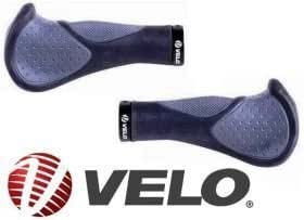 Manopole Ergonomiche VELO Per Bici Nere – Griffe VLG-1389 D2 – Diametro 92mm – Nuove