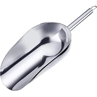 Westmark Back-/Abwiege-/Abfüllschaufel, Füllvolumen: 1000 ml (ca. 1500 g Mehl), Rostfreier Edelstahl, Halia, Silber, 91082270