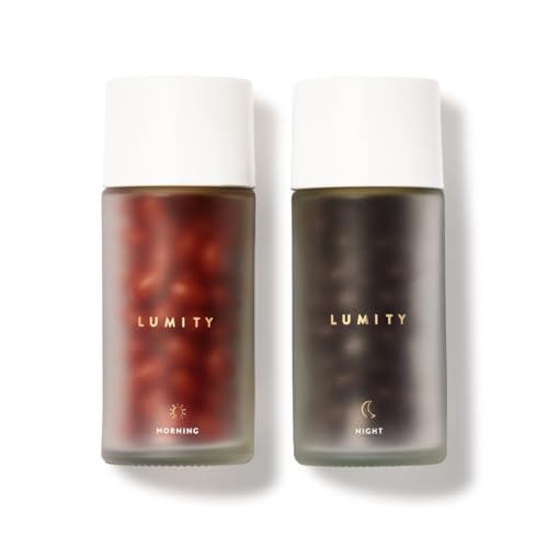 Lumity Morning & Night Female Supplement - 24-Hour Nutritional Support for Perimenopause, Energy, Sleep Quality, Hormones, Skin & Eye Health - Vitamins, Minerals, Amino Acids & Omega 3s, 4-Week Supply