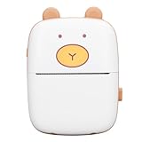 IMPRIMANTE DE POCHE MULTIFONCTIONNELLE : Imprimante de poche sans encre pour imprimer des images ou des photos en noir et blanc, des mémos, des listes de courses, des notes d'étude ou de réunion, des affaires, des plans de travail, des assistants de bureau, des étiquettes, des messages, des listes, des pages Web, des codes QR, des enregistrements, etc. .