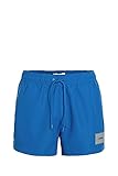 Calvin Klein Cordón Corto Bañador para Hombre, Bobby Blue, M