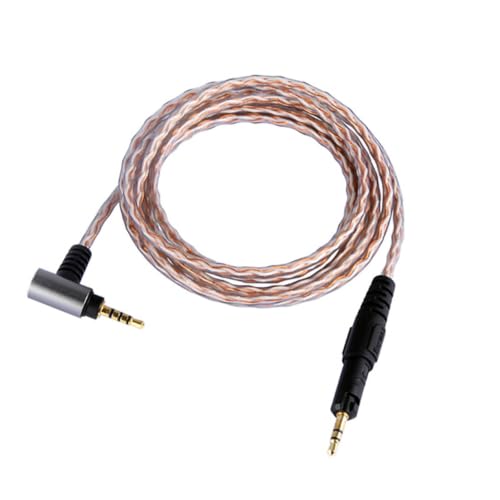 3APLUS M50x �w�b�h�z���P�[�u�� 2.5mm �o�����X �w�b�h�z�������p �A�b�v�O���[�h�P�[�u�� 6N �P������ ATH-M50X/M40X/M60X/M70X/R50X�ɓK�� 2.5mm 4�Ƀo�����X 1.3M