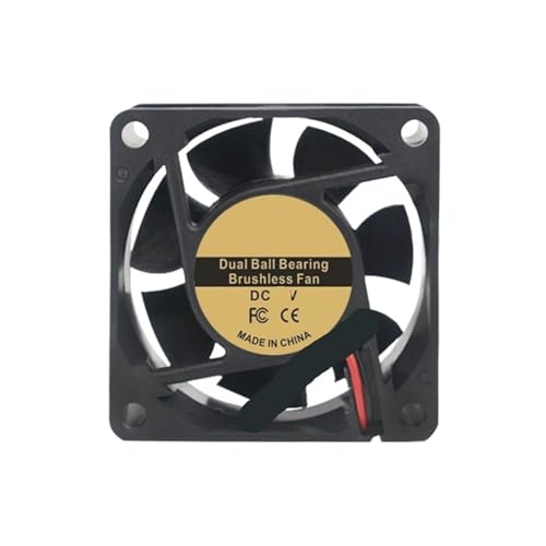 60x60x25mm DC12V Computer Radiator Fan 2Pin(12V 5120RPM)