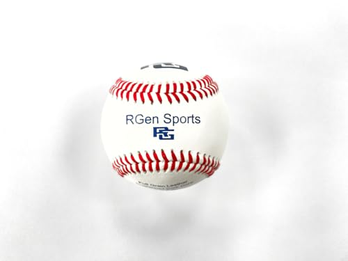 RGen Sports | RGPR Baseballs | Practice Baseballs - Great for Fielding and Batting Practice | High Durability | Premium Full Grain Leather