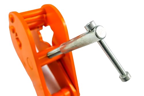 DoLast Professionell Trägerklammer Do 193/T, 3000 kg Tragfähigkeit, für Stahlträger, orange