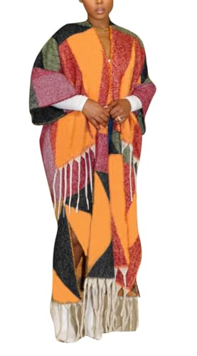 Image of Kimono Cardigan for Women Long Boho Satin Kimono Robes Plus Size Open Front Beach Swimsuit Cover Ups Lightweight Duster