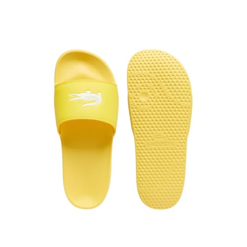 Lacoste Men's Serve Slide 0.0, Black & White Croc, 84