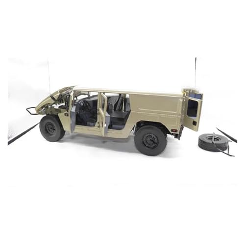 OMYLZR Metal Car Model 1:18 for Armored Vehicle Die-cast Alloy Simulation Desert Off-Road Car Model Collection Ornaments Die Cast Vehicles - Image 4