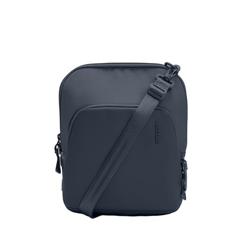 Incase A.R.C. �N���X�{�f�B�o�b�O ���T�C�N���|���G�X�e���A�t�F�C�N�t�@�[�|�P�b�g�A���E���X�g���b�v�A�����AAirTag�|�P�b�g, �l�C�r�[, Medium (Width: 2 inches, Length: 9 inches, Height: