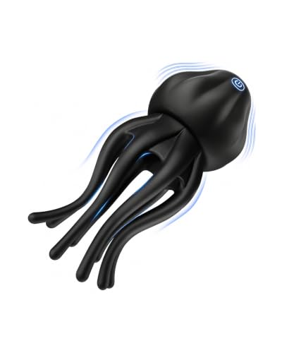 EINSEO Sex Toys for Men Penis Vibrator - Upgraded Larger Male Masturbator Sex Toy with 10 Powerful Vibrating for Clit Nipple Stimulation 8-Tentacle Full Wrapping Adult Mens Sex Toys for Gay Female