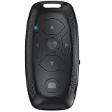 Controlador Remoto de Cámara para Teléfono Celular Negro Portátil