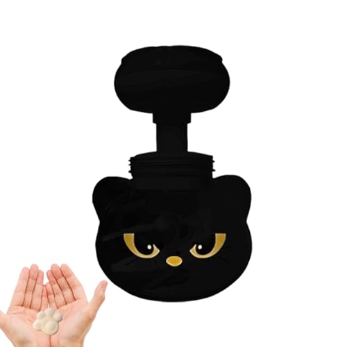 Dispensador de jabón de espuma con forma de pata de gato, dispensador de jabón para gatos que crea burbujas en forma de pata, dispensadores de manos espumosos, botella de bomba de jabón CatsPawprint