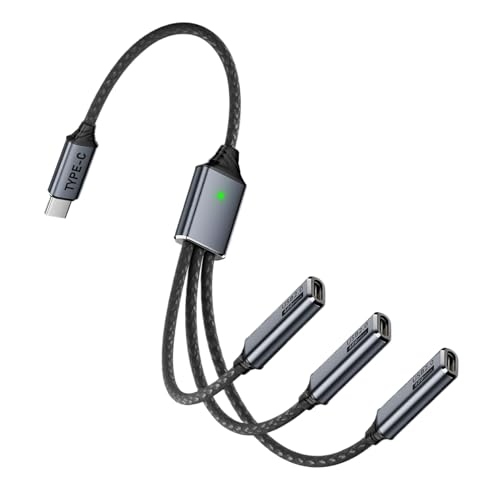 laxreheye Cable De Carga Tipo C Carga Rápida, Cable Cargador USB y Tipo-C, Para Teléfonos Móviles Para Dispositivos De Coche Para Interior Carretera Camión Aventura Camping