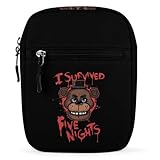 [ロニコン] ショルダーバッグ ファイブナイツアットフレディーズ Five Nights At Freddy'S スマホポーチ ミニショルダー クロスバッグ ボディバッグ 斜めがけバッグ 肩掛け かわいい おしゃれ